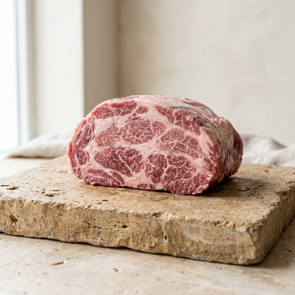 สันคอหมูสไลซ์ / ก้อนคัดพิเศษ ลายหินอ่อน