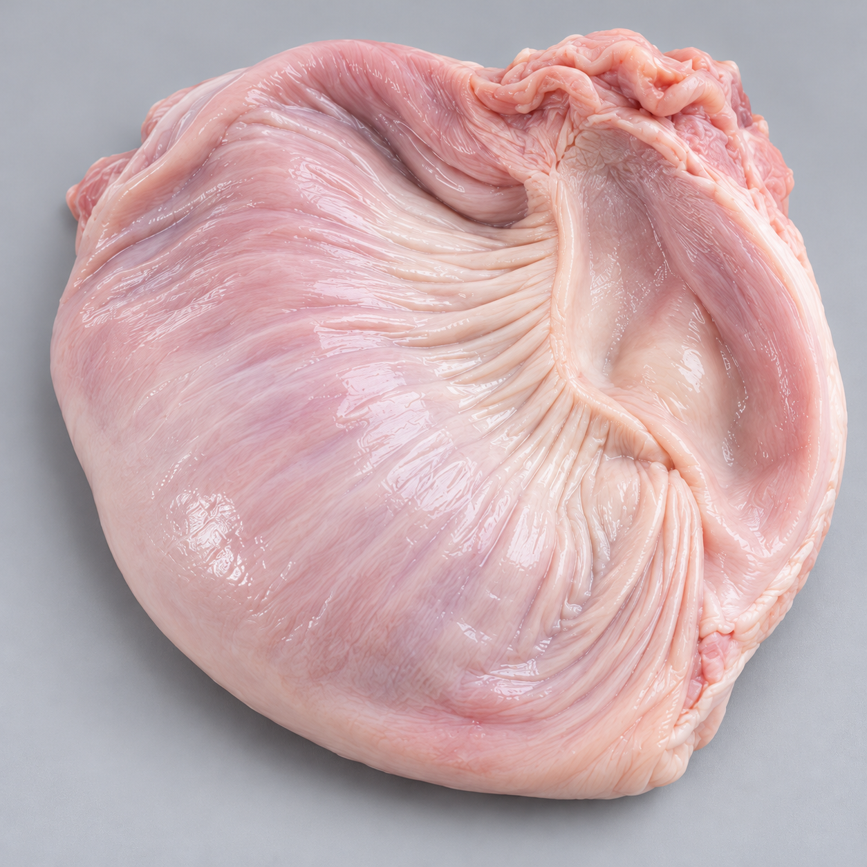 กะเพาะหมูสดแช่แข็ง เกรดคัดแต่งพิเศษ